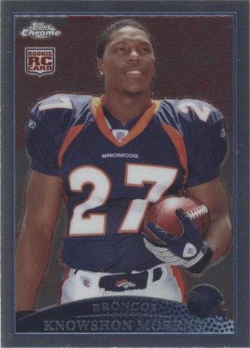 2009 Topps Chrome Knowshon Moreno #TC170
