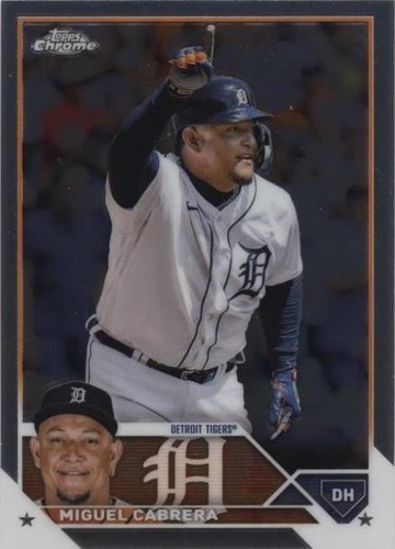 2023 Topps Chrome - Miguel Cabrera #164