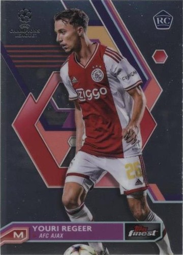 2022-23 Topps Finest UEFA Club Competitions Youri Regeer #12
