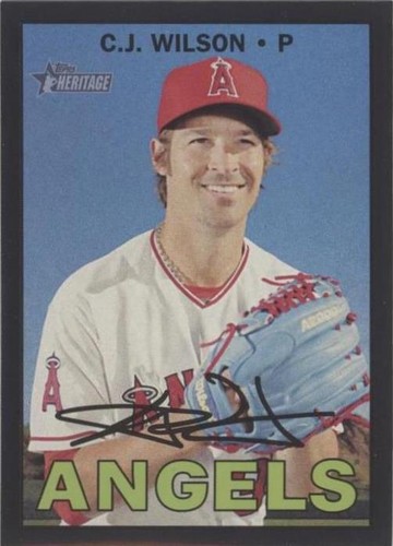 2016 Topps Heritage High Number - C.J. Wilson #THC-693