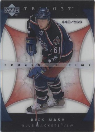 2005-06 Upper Deck Trilogy - Rick Nash #107