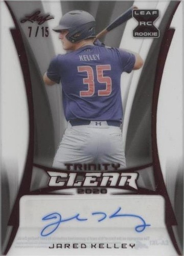 2020 Leaf Trinity - Jared Kelley #CA-JK1