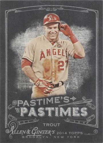 2014 Topps Allen & Ginter's - Mike Trout #PP-MT