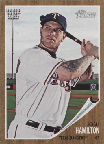 2011 Topps Heritage - Josh Hamilton #1