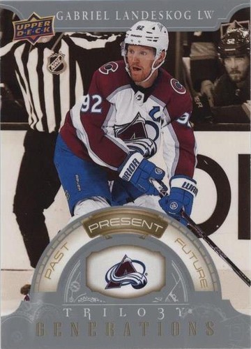 2022-23 Upper Deck Trilogy - Gabriel Landeskog #TG-12B
