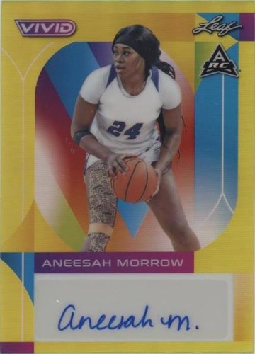 2022-23 Leaf Vivid - Aneesah Morrow #BA-AM2