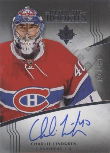 2016-17 Ultimate Collection - Charlie Lindgren #130