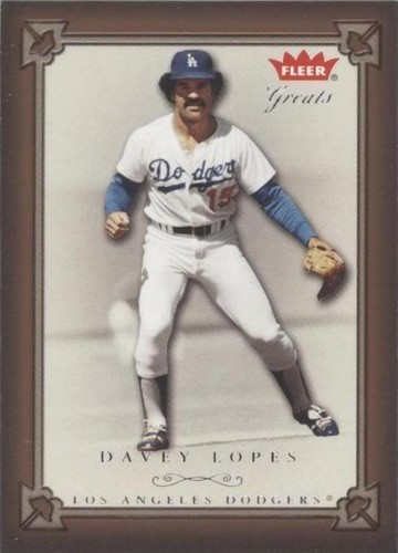2004 Fleer Greats of the Game - Davey Lopes #71