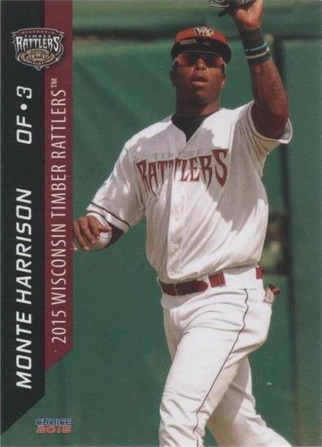 2015 Choice Wisconsin Timber Rattlers - Monte Harrison #10