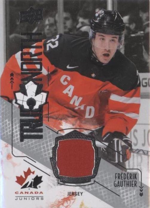 2015 Upper Deck Team Canada Juniors - Frederik Gauthier #TN-FG
