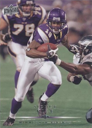 2008 Upper Deck Sidney Rice #106