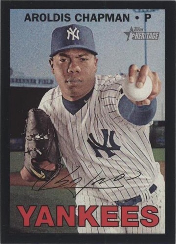 2016 Topps Heritage High Number - Aroldis Chapman #THC-718