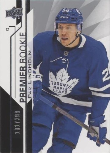 2018-19 Upper Deck Premier - Par Lindholm #62