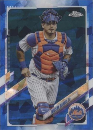 2021 Topps Chrome Sapphire Edition - Wilson Ramos #127