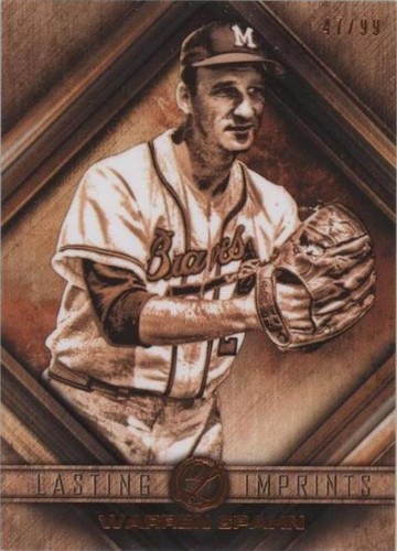 2016 Topps Legacies of Baseball - Warren Spahn #LI-WS