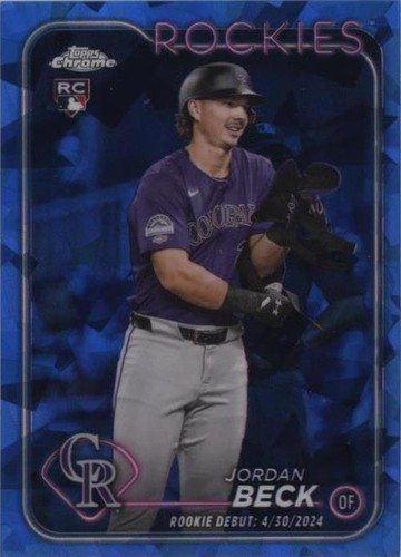2024 Topps Chrome Update Series Sapphire Edition - Jordan Beck #USCS198