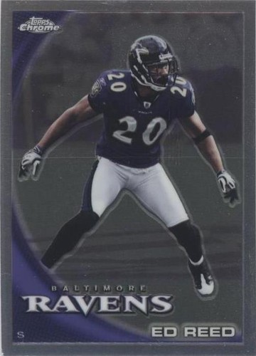 2010 Topps Chrome Ed Reed #C192