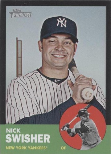 2012 Topps Heritage - Nick Swisher #HP23