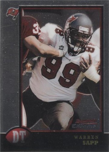 1998 Bowman Chrome Warren Sapp #67