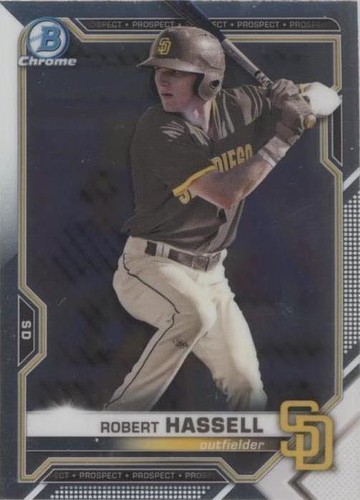 2021 Bowman - Robert Hassell #BCP-120