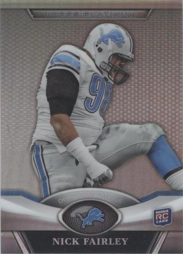 2011 Topps Platinum Nick Fairley #38