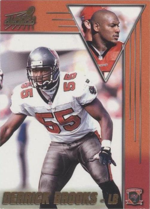 1998 Pacific Aurora Derrick Brooks #181