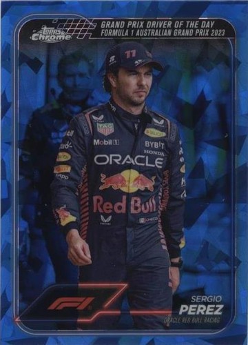 2024 Topps Chrome Sapphire Edition Formula 1 - Sergio Perez #161