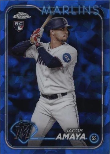 2024 Topps Chrome Sapphire Edition - Jacob Amaya #144