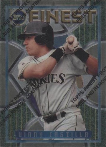 1995 Topps Finest - Vinny Castilla #277
