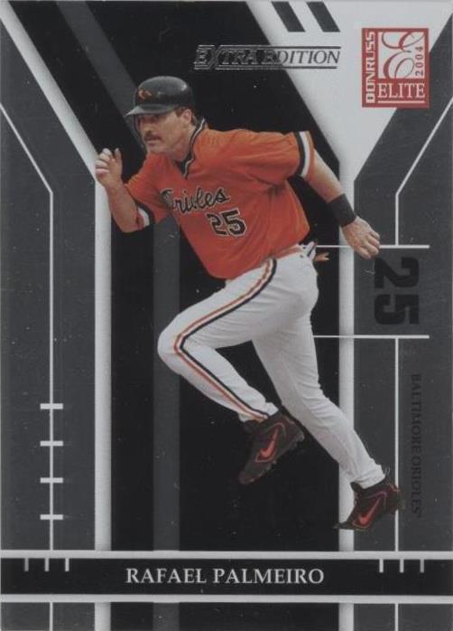 Donruss Elite 2004 edición extra - Rafael Palmeiro #8