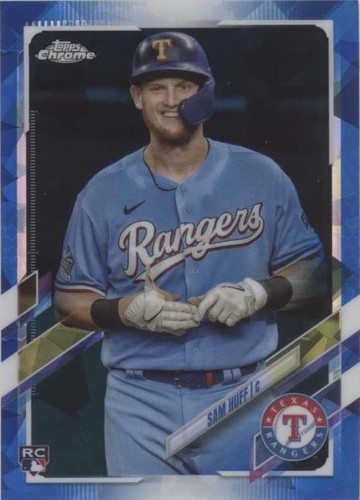 2021 Topps Chrome Sapphire Edition - Sam Huff #654