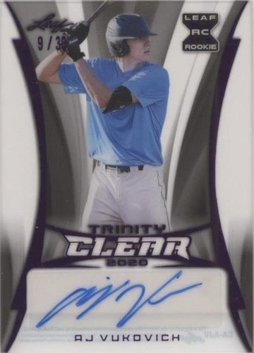 2020 Leaf Trinity - AJ Vukovich #CA-AJV