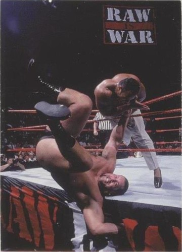 2000 Comic Images WWF Rock Solid - The Rock #65