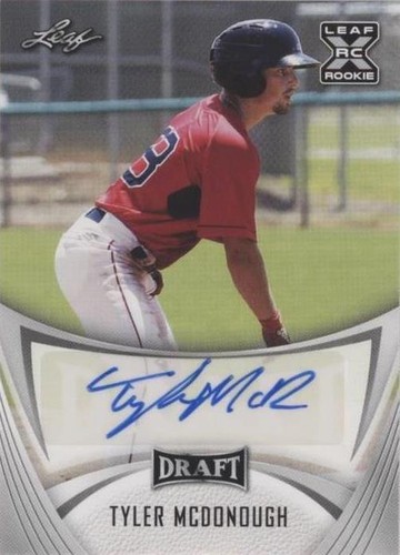 2021 Leaf Draft - Tyler McDonough #BA-TM4