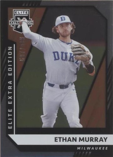 2021 Panini Elite Extra Edition - Ethan Murray #147