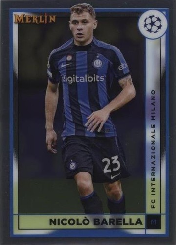 2022-23 Topps Merlin UEFA Club Competitions Nicolo Barella #63