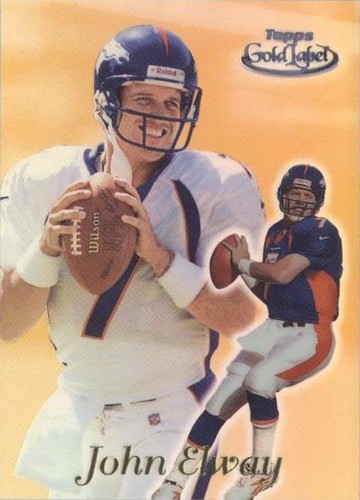 1999 Topps Gold Label John Elway #99