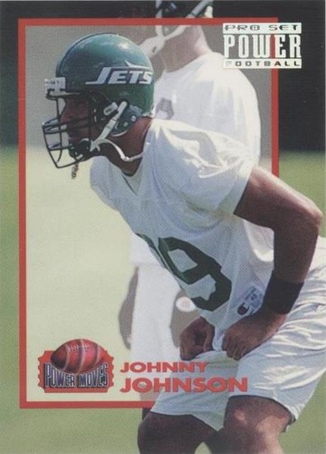 1993 Pro Set Power Johnny Johnson #PM 21