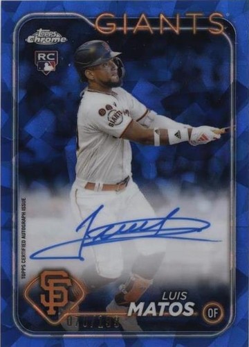 2024 Topps Chrome Sapphire Edition - Luis Matos #CSA-LM