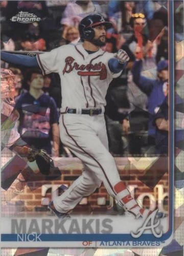 2019 Topps Chrome Sapphire Edition - Nick Markakis #350
