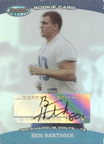 2004 Bowman's Best Ben Hartsock #180
