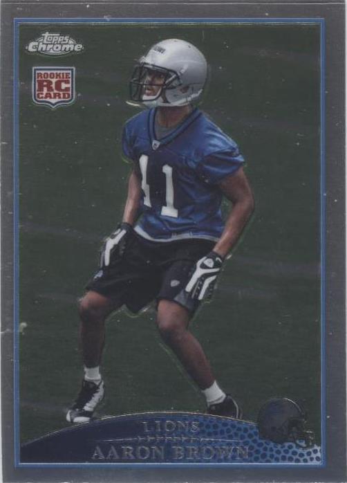 2009 Topps Chrome Aaron Brown #TC111