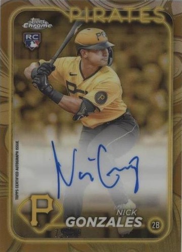 2024 Topps Gilded Collection - Nick Gonzales #CGA-NG