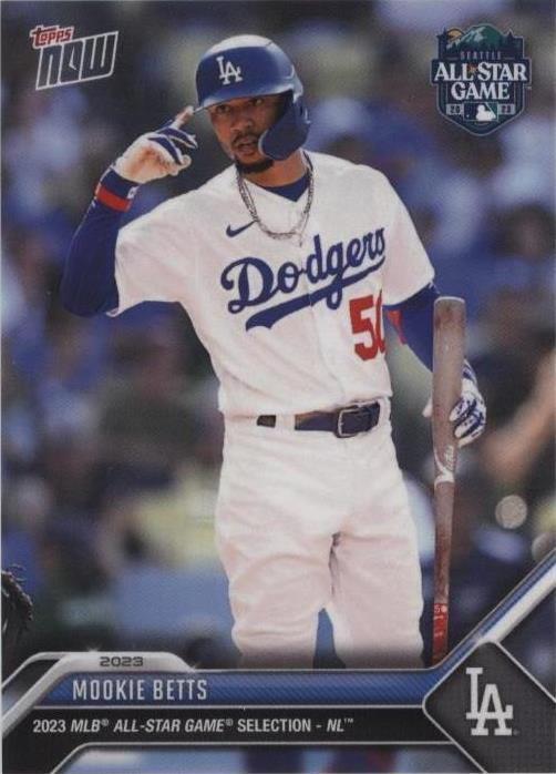 2023 Topps Now All-Star Game Selections - Mookie Betts #ASG-MB
