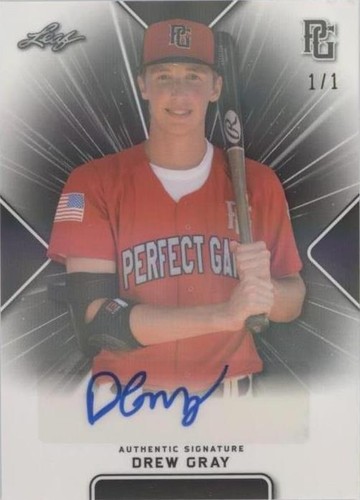 2020 Leaf Perfect Game All-American Classic - Drew Gray #BA-DG1