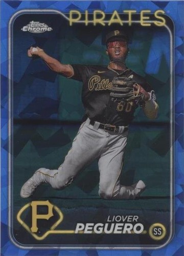 2024 Topps Chrome Sapphire Edition - Liover Peguero #542