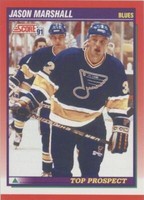 1991-92 Score Canadian - Jason Marshall #278