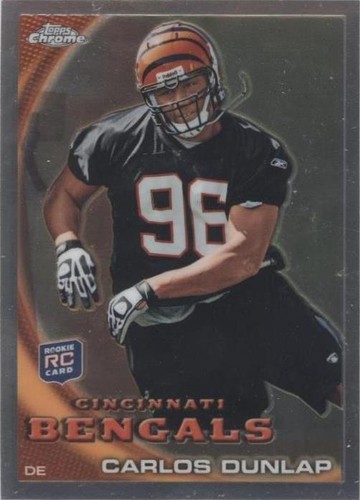 2010 Topps Chrome Carlos Dunlap #C65
