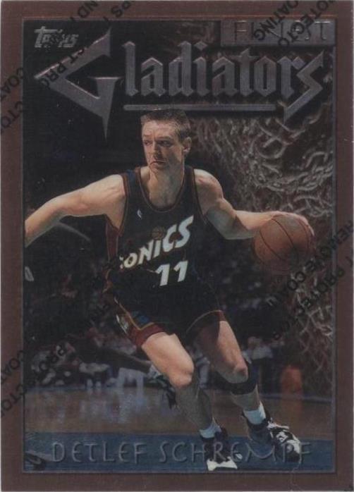 1996-97 Topps Finest - Detlef Schrempf #37