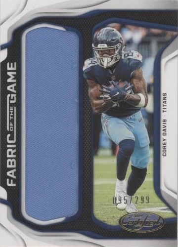 2019 Panini Certified Corey Davis #FG-CD